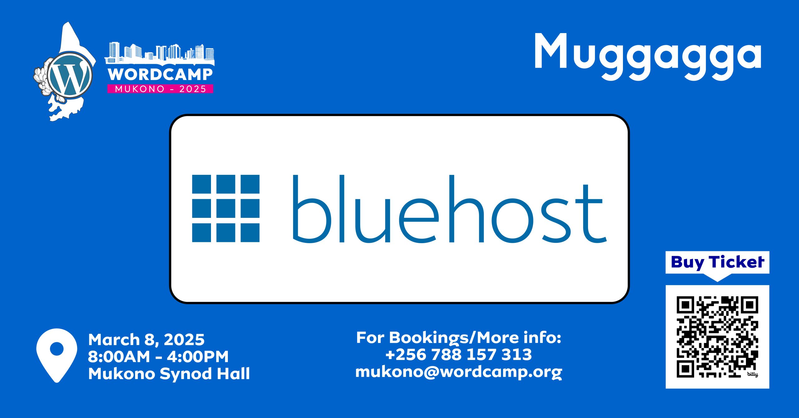 Meet Our Muggagga Sponsor: Bluehost