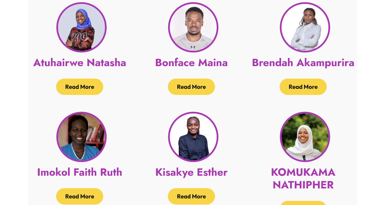 WC Mukono speakers